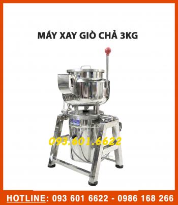 Máy Xay Giò Chả 3Kg Chuyên Nghiệp Bầu Đá Đúc Điện 220V Giá Bao Nhiêu?