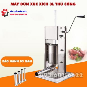 Máy làm xúc xích lạp xưởng quay tay 2L 3L 5L 