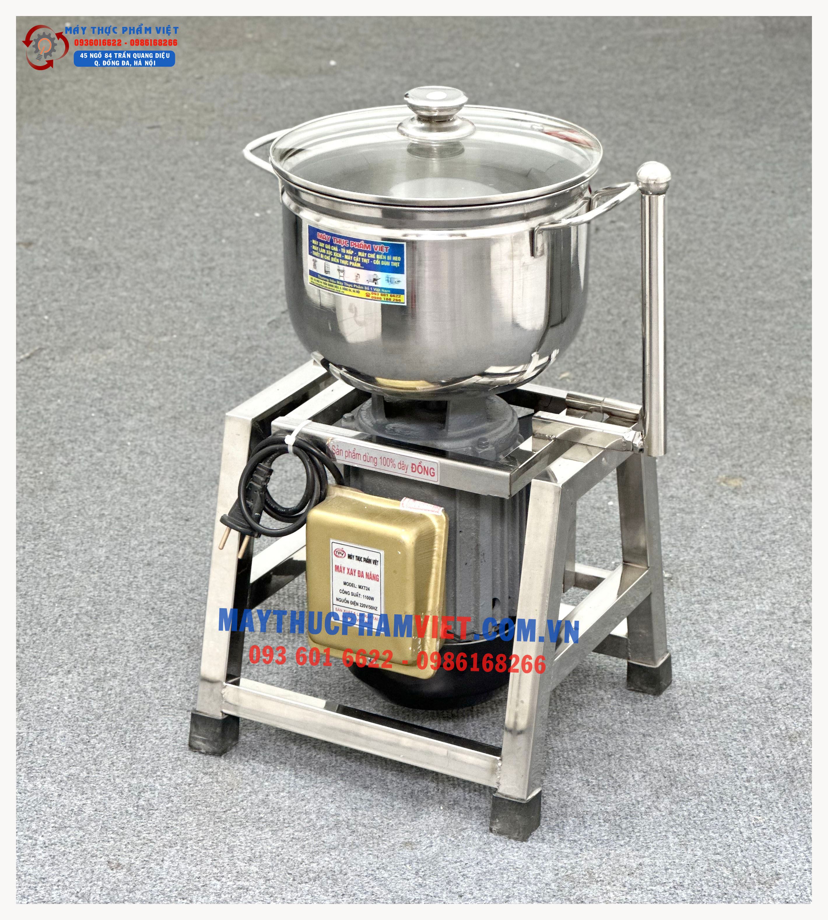 máy xay thịt đa năng 2kg điện 220v