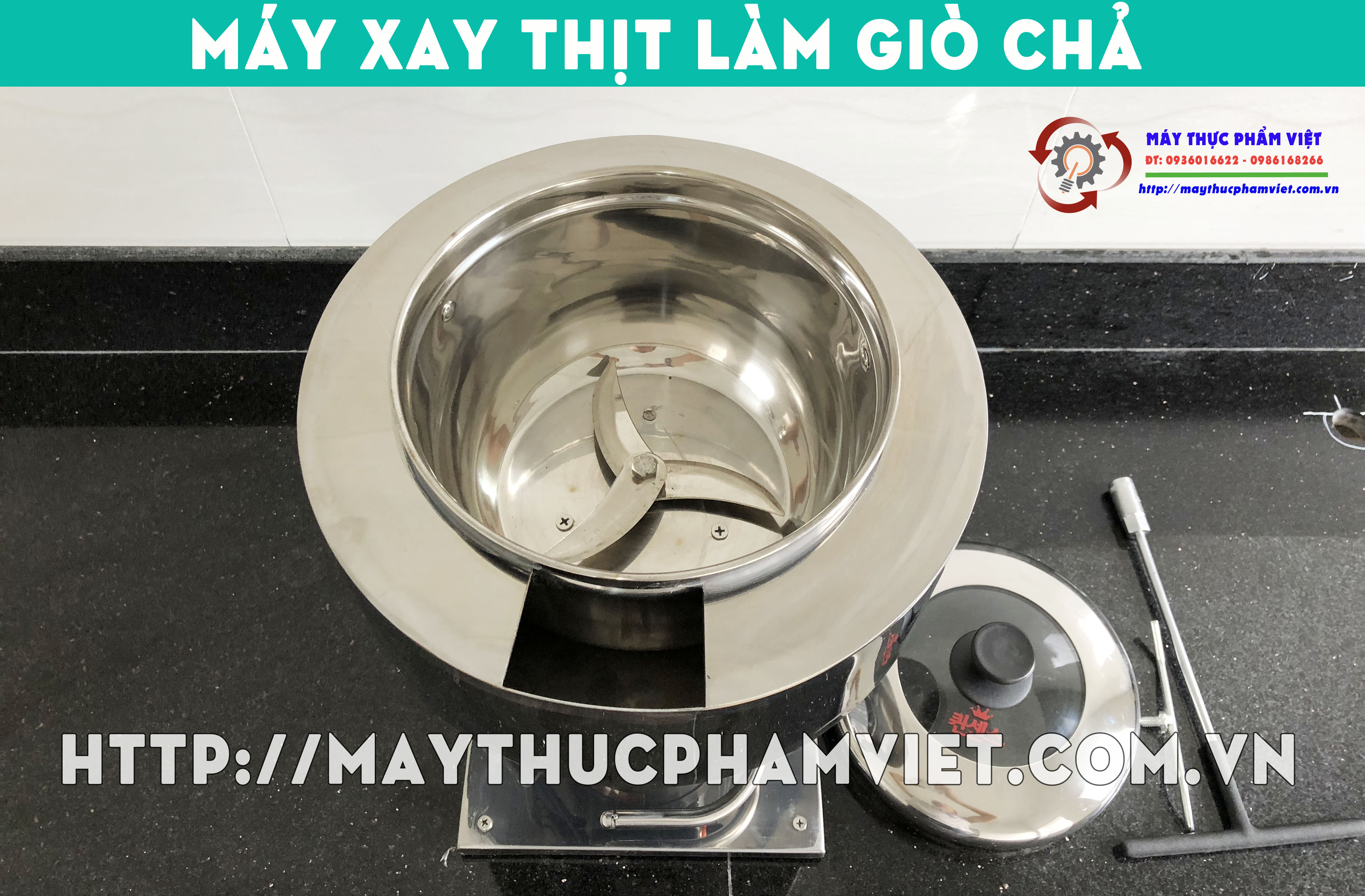máy làm giò chả mini