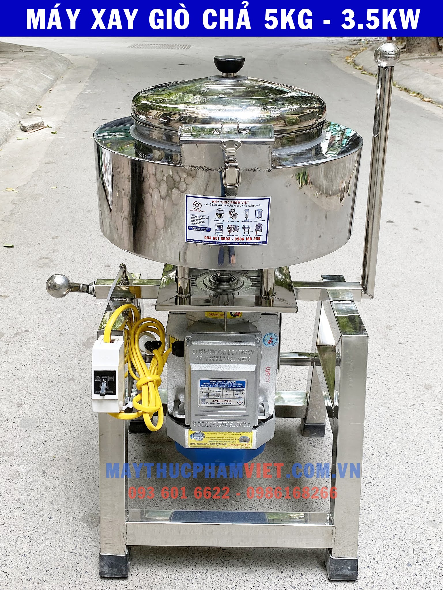 may lam gio cha cong nghiep 5kg