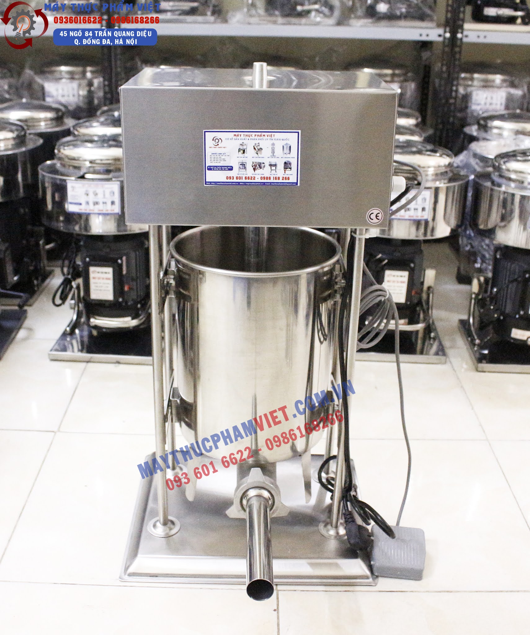 sausage machine stuff 10l automatic